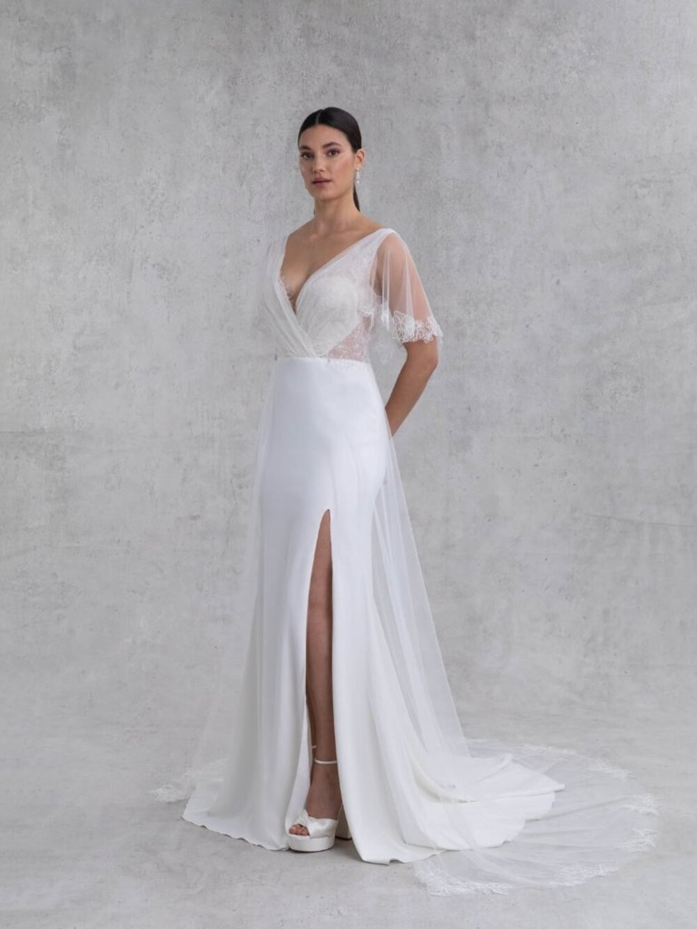 Alexandra Grecco Elise Wedding Gown Size 8 NEW